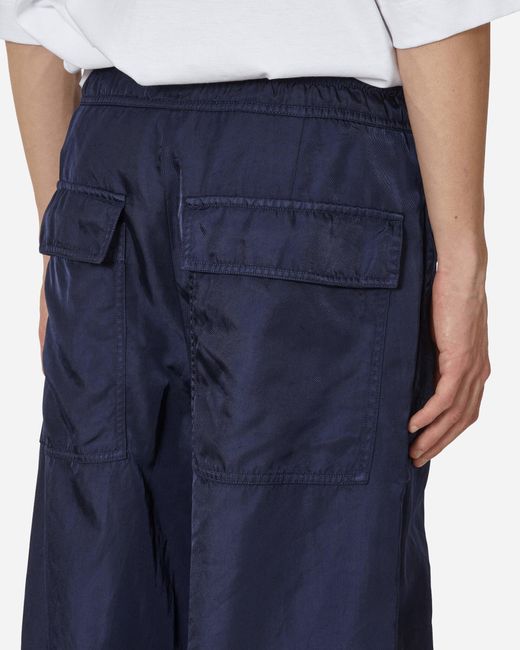 Dries Van Noten Blue Overdyed Pants for men