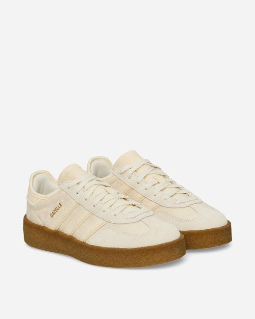 Adidas Clot By Edison Chen Gazelle Sneakers Cream White / Core White for men