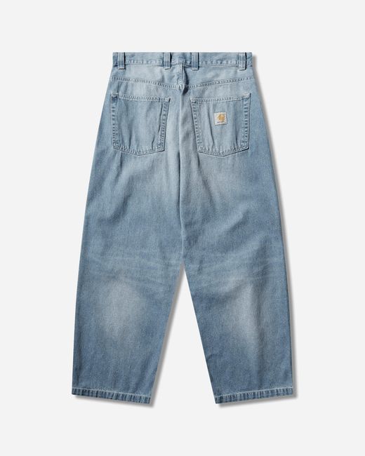 Carhartt Blue Brandon Pants (Light True Washed) for men