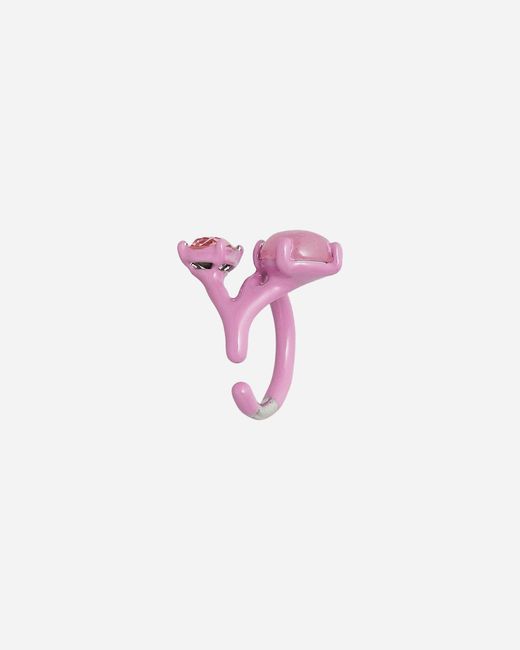 Panconesi Pink Corolla Ear Cuff