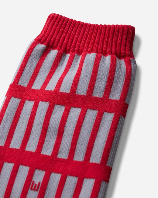 Cav Empt Red Structure Socks for men