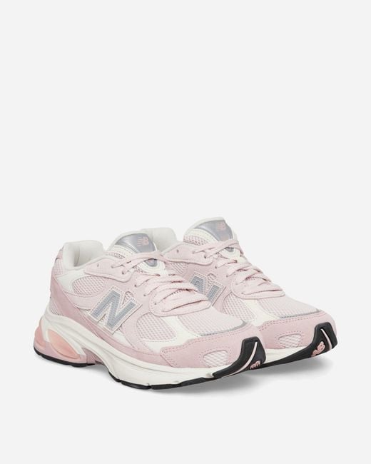 New Balance White 2010 Sneakers Chalk Sea Salt for men