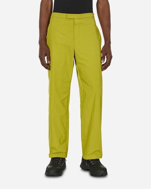 Roa Yellow Formal Trousers for men