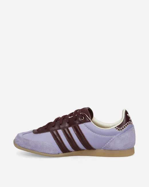 Adidas Purple 'Japan' Sneakers By Wales Bonner