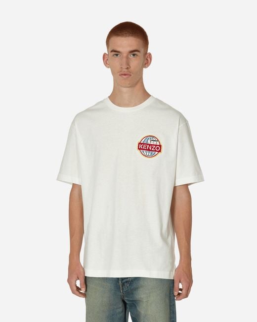 KENZO White Travel T-shirt Off for men