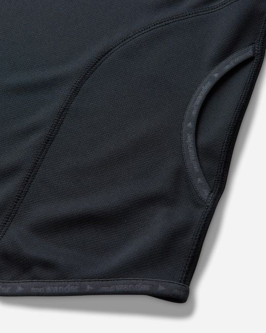 And Wander Blue Dry Jersey Hoodie for men