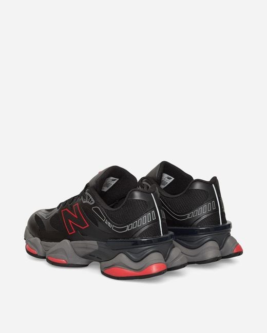 New Balance Black 9060 Sneakers / Fire Cracker for men