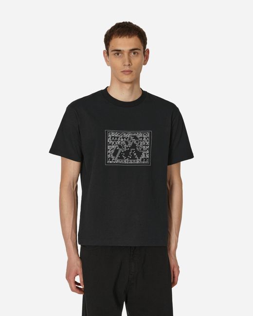 Cav Empt Black Corrupted Frame T-shirt for men