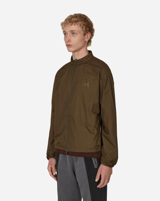 SLAM JAM Brown Packable Windbreaker for men