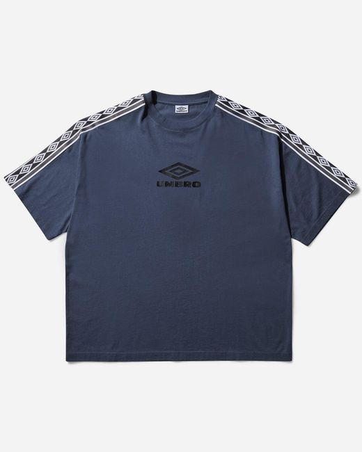 Umbro Blue Offence Defence Tape T-shirt for men