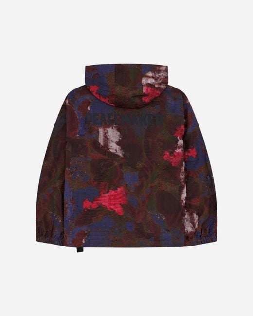Oamc Peacemaker Red S Technical Jacket Bloom for men