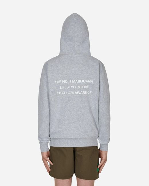 Mister Green Gray No 1 Hoodie for men