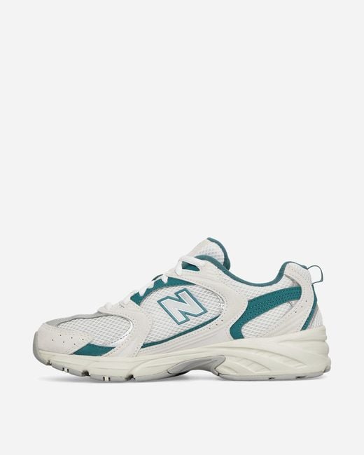 New Balance White 530 Sneakers Reflection / Moonbeam / New Spruce for men
