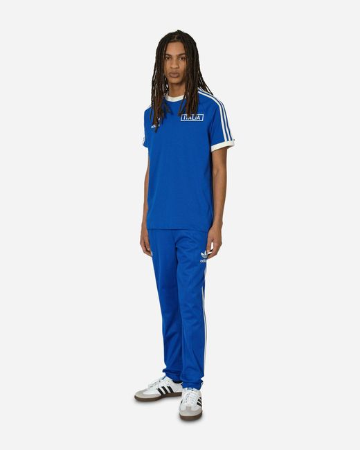 Adidas Blue Italy Beckenbauer Track Pants Royal for men