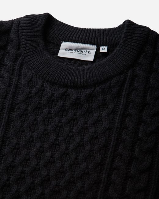 Carhartt Black Caster Knit Sweater for men