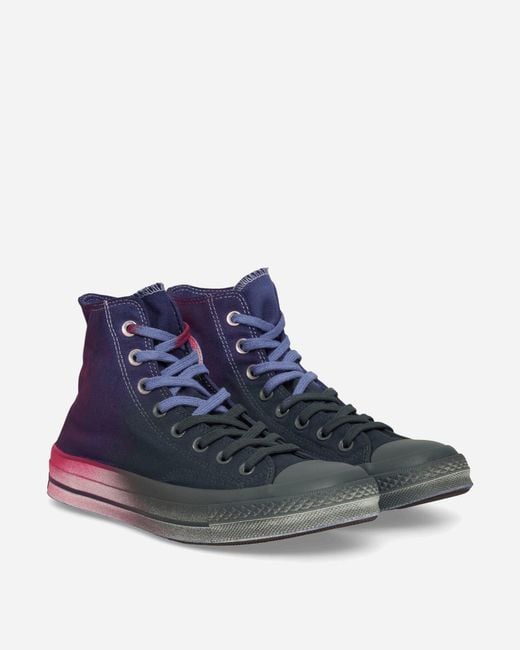 Converse Blue Chuck 70 Color Fest Sneakers Sunset Dyed for men