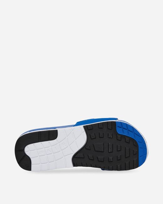 Nike Blue Air Max 1 Slides Royal for men