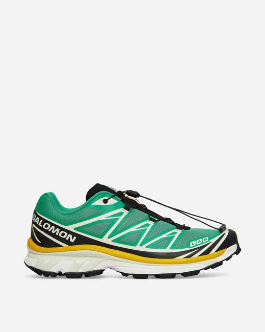 Salomon Green Xt-6 Sneakers Bright Sulphur for men