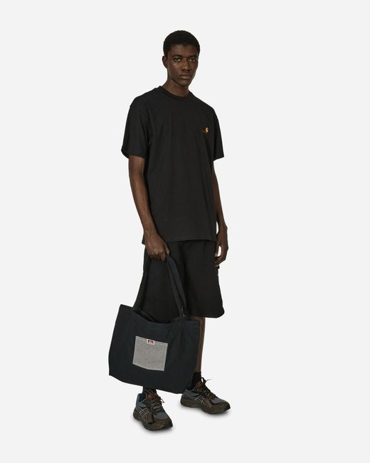 Ben Davis Work Clothes Black Canvas Tote Bag for men