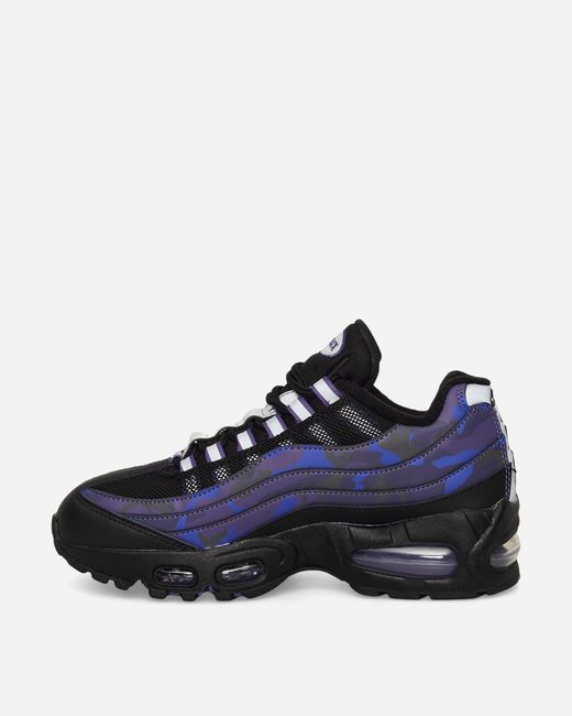 Nike Blue Air Max 95 Sneakers Court Purple / Wild Grape for men