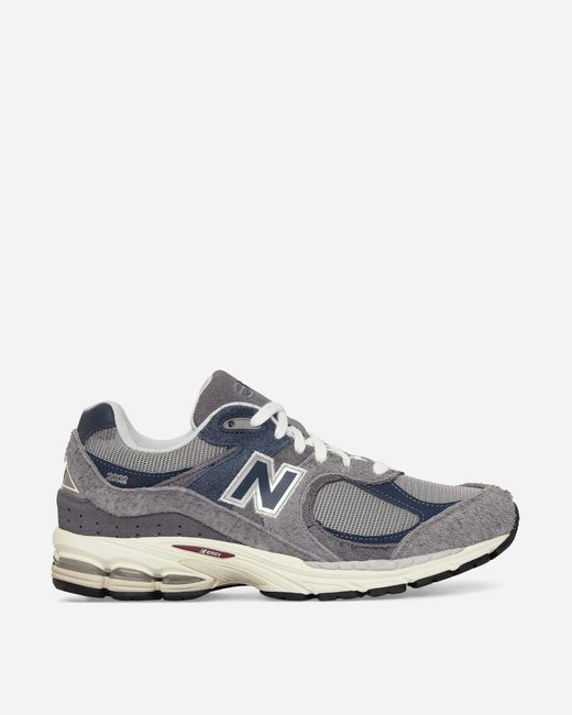 New Balance Blue 2002r Sneakers Navy / Castlerock / Shadow Grey for men
