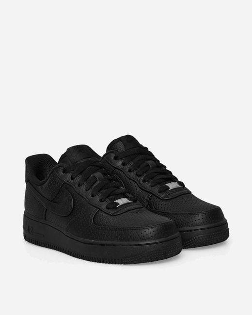 Nike Black Air Force 1 Low Sneakers for men