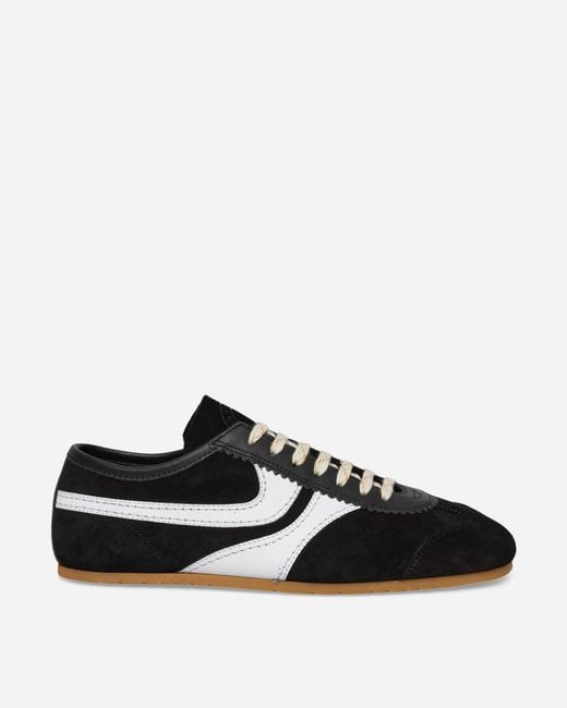 Dries Van Noten Black Suede Sneakers for men