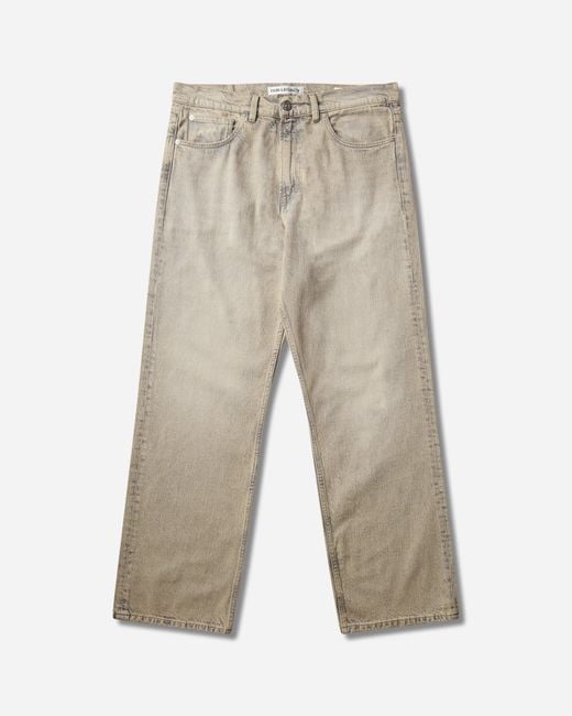 Our Legacy White S Third Cut Jeans Wolfpack Wash for men