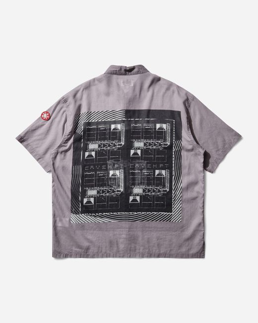 Cav Empt Gray Men S Vh Acerbio Sleeve Shirt Charcoal for men