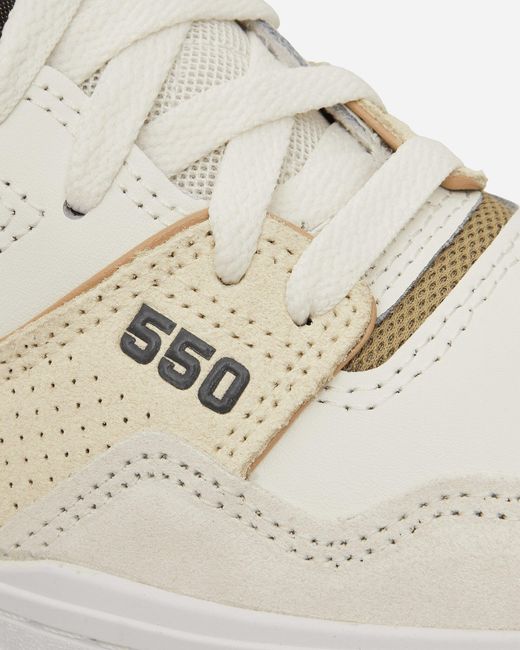 New Balance White Wmns 550 Sneakers Sea Salt for men