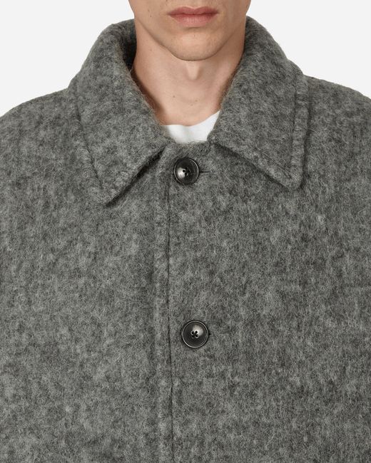 Dries Van Noten Gray Workwear Coat for men