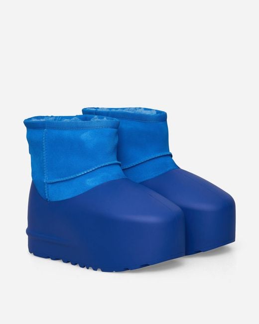 UGG S Classic Mini Pumped Molded Boots Big Sky in Blue | Lyst