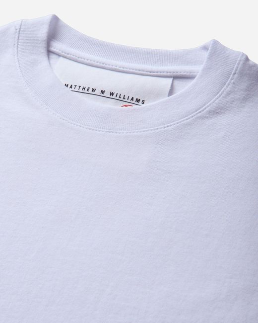 Matthew Williamson Blue Men S Shrunken T-shirt for men