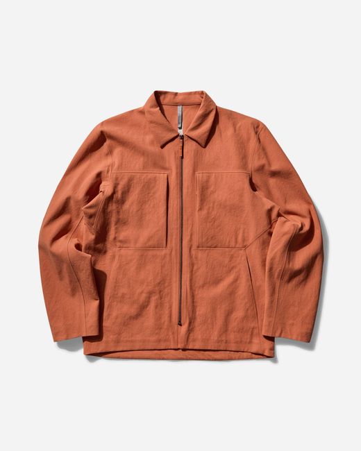 Arc'teryx Orange Men S Mionn Softshell Overshirt Tawny for men