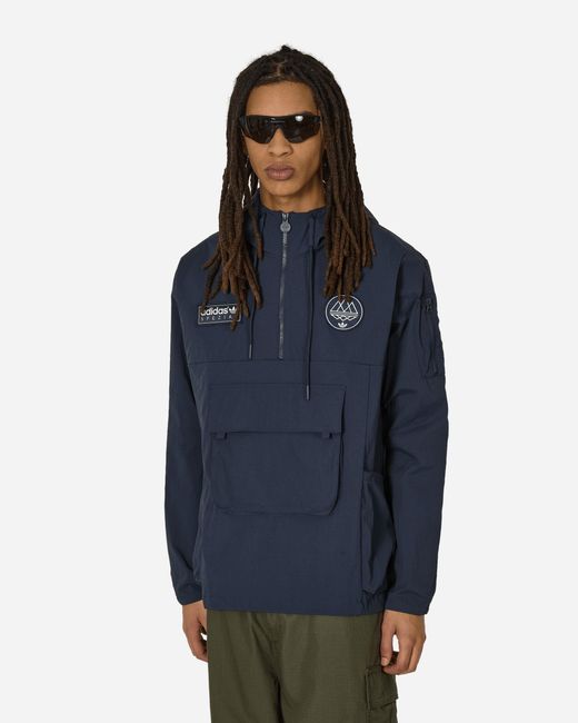 Adidas Blue Spzl Todmorden Jacket Night Navy for men