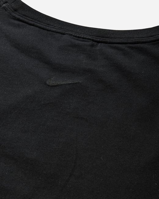 Nike Black Women S Slim Shortsleeve Burnout Logo Top