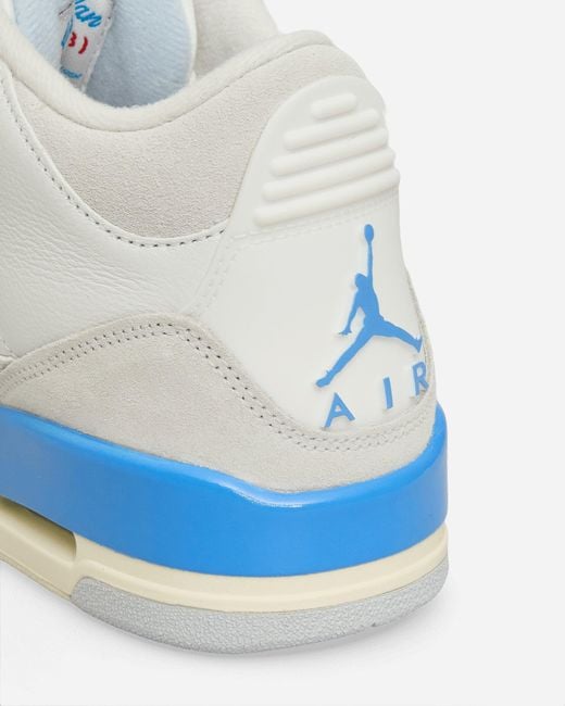 Nike Blue Air Jordan 3 Retro Sneakers Lucky Shorts for men