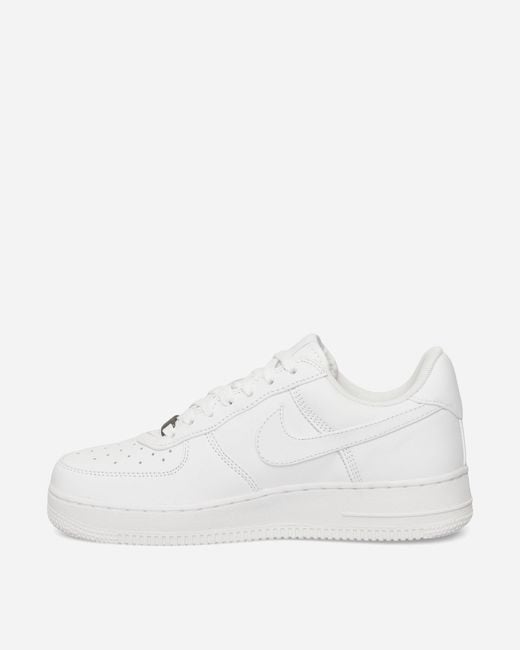 Nike White Air Force 1 Low Retro Premium Sneakers for men