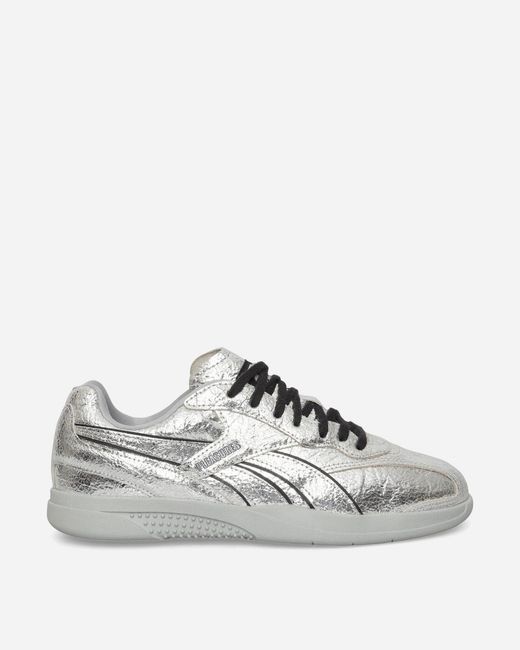 Reebok White Pleasures Hammer Street Sneakers Silver / for men