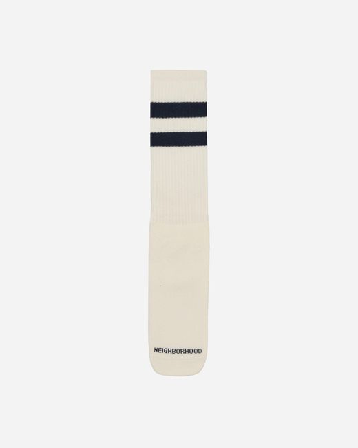 Neighborhood White Classic 3-Pack Socks for men