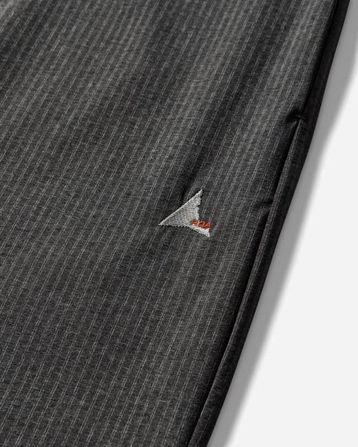 Roa Gray Numb Pinstriped Packable Pants for men