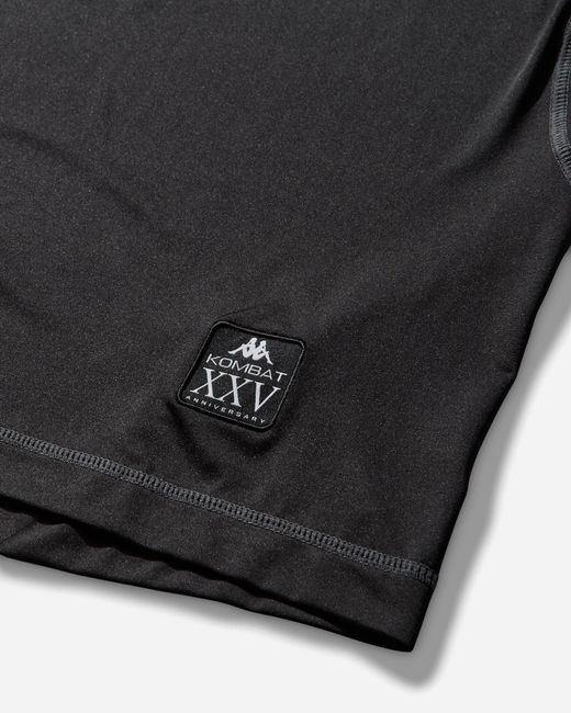 Kappa Black Kombat Xxv Slam Jam Active Jersey Smoke Charcoal for men