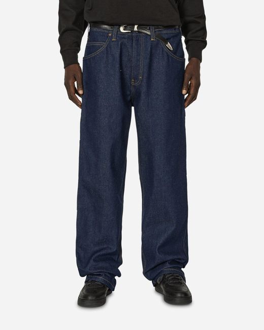 Ben Davis Work Clothes Blue Carpenter Denim Pants for men