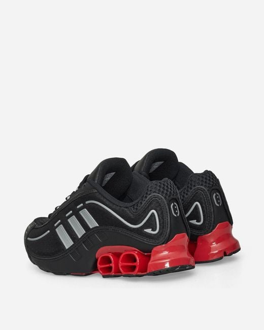 Adidas Black Megaride O1 Sneakers Core Better Scarlet for men