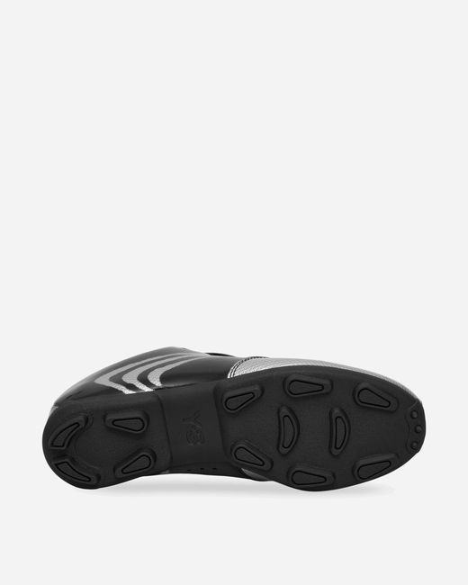 Y-3 Black Chito F50 Sneakers Metallic Utility for men