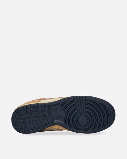 Nike Brown Dunk Low Sneakers Sand Drift Wheat for men