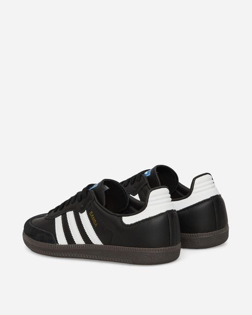 Adidas Black Samba Og Sneakers Core Cloud for men