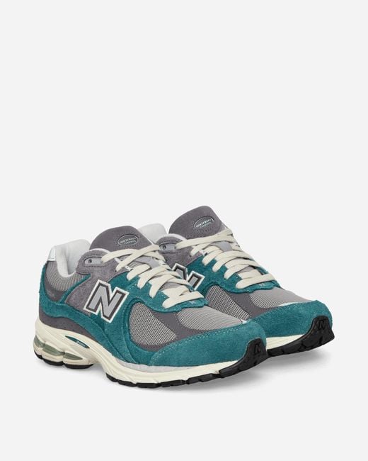 New Balance Blue 2002r Sneakers New Spruce / Grey for men