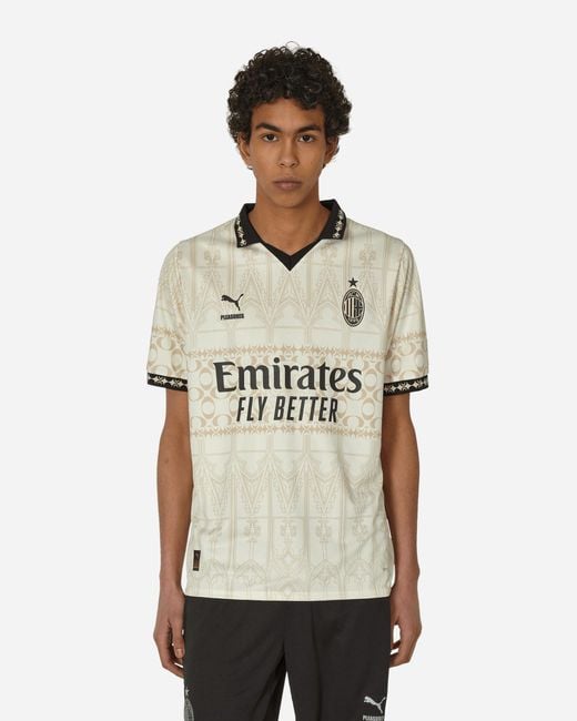 PUMA Ac Milan X Pleasures Jersey T-shirt Replica Pristine