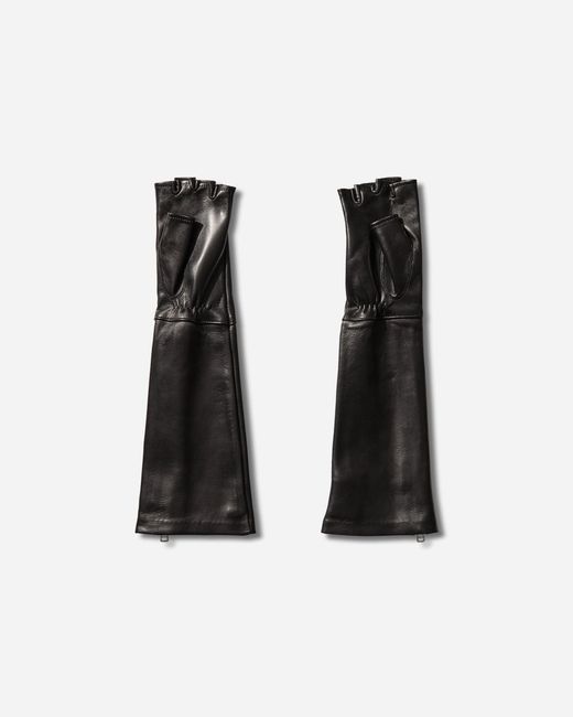Our Legacy White Zipped Dining Gloves